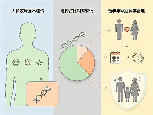 癫痫会遗传给下一代吗?成都军盛医院医生：要分情况看